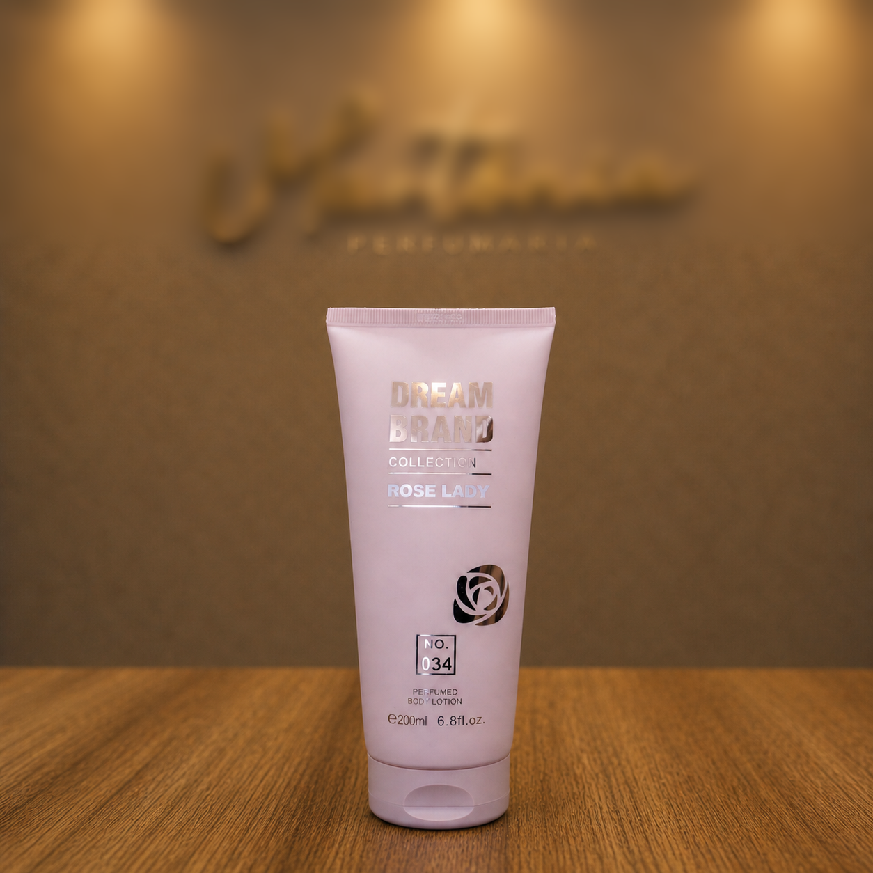 Hidratante Dream Brand Nº034. Inspiração 212 VIP Rosé 200ml