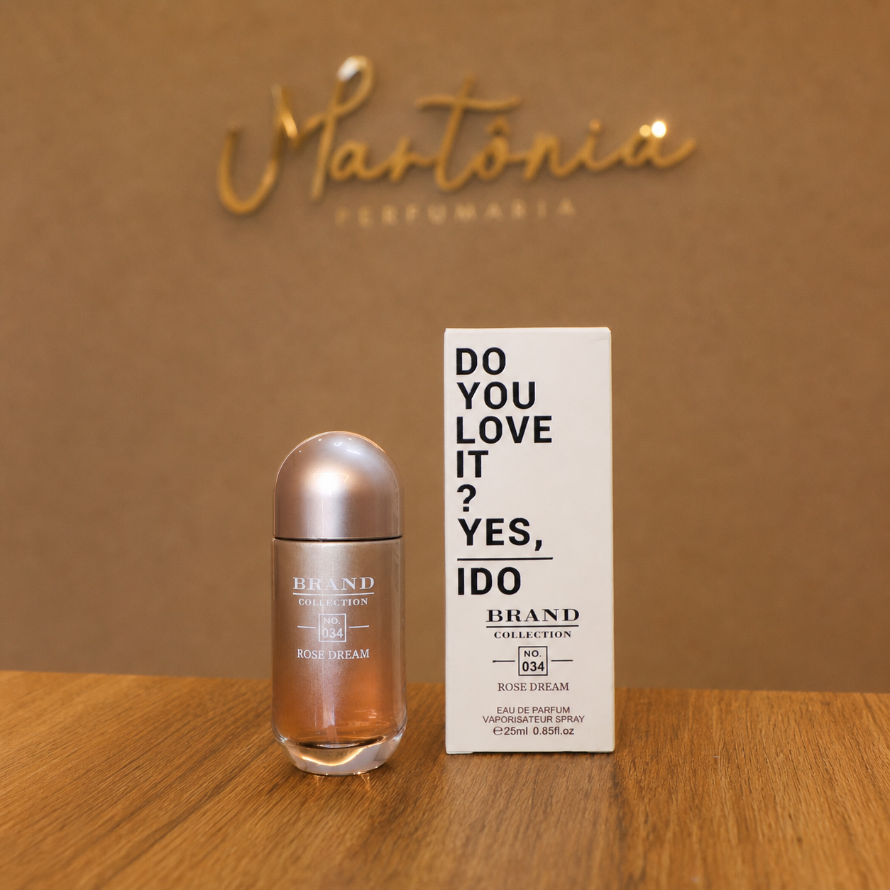 Brand Collection Nº034. Inspiração 212 VIP Rosé 25ml