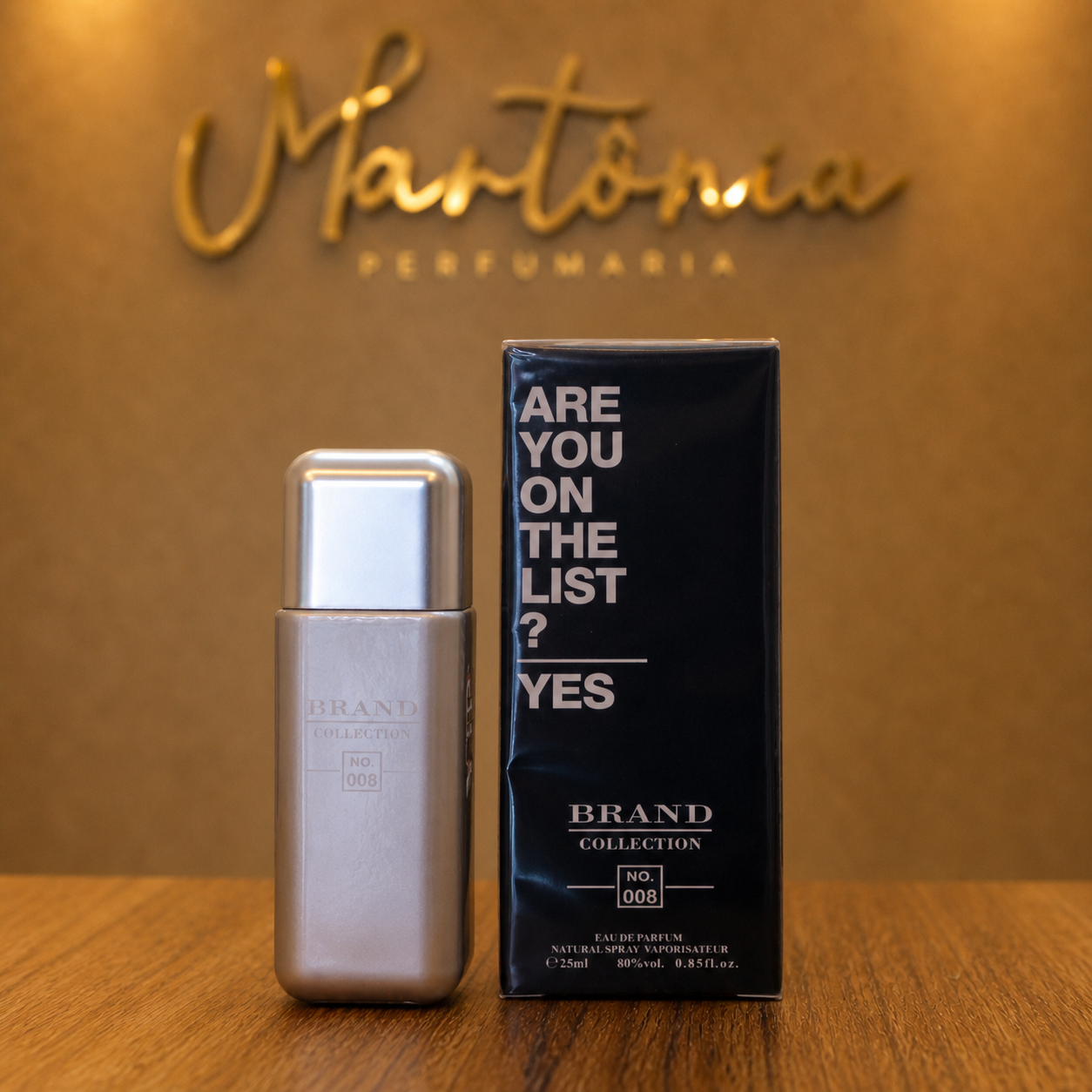 Brand Collection Nº008. Inspiração 212 VIP Men 25ml