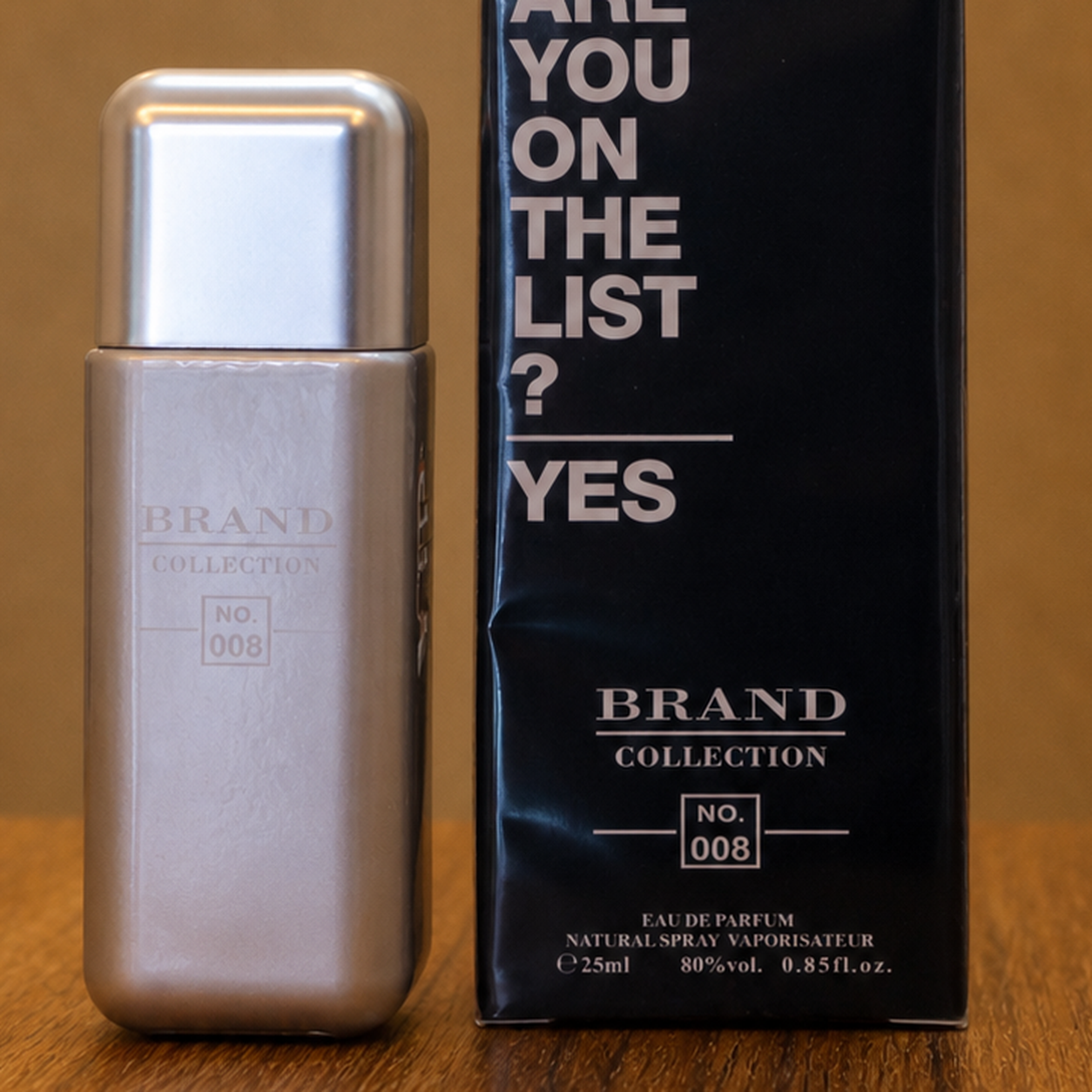 Brand Collection Nº008. Inspiração 212 VIP Men 25ml — foto 2 de 2