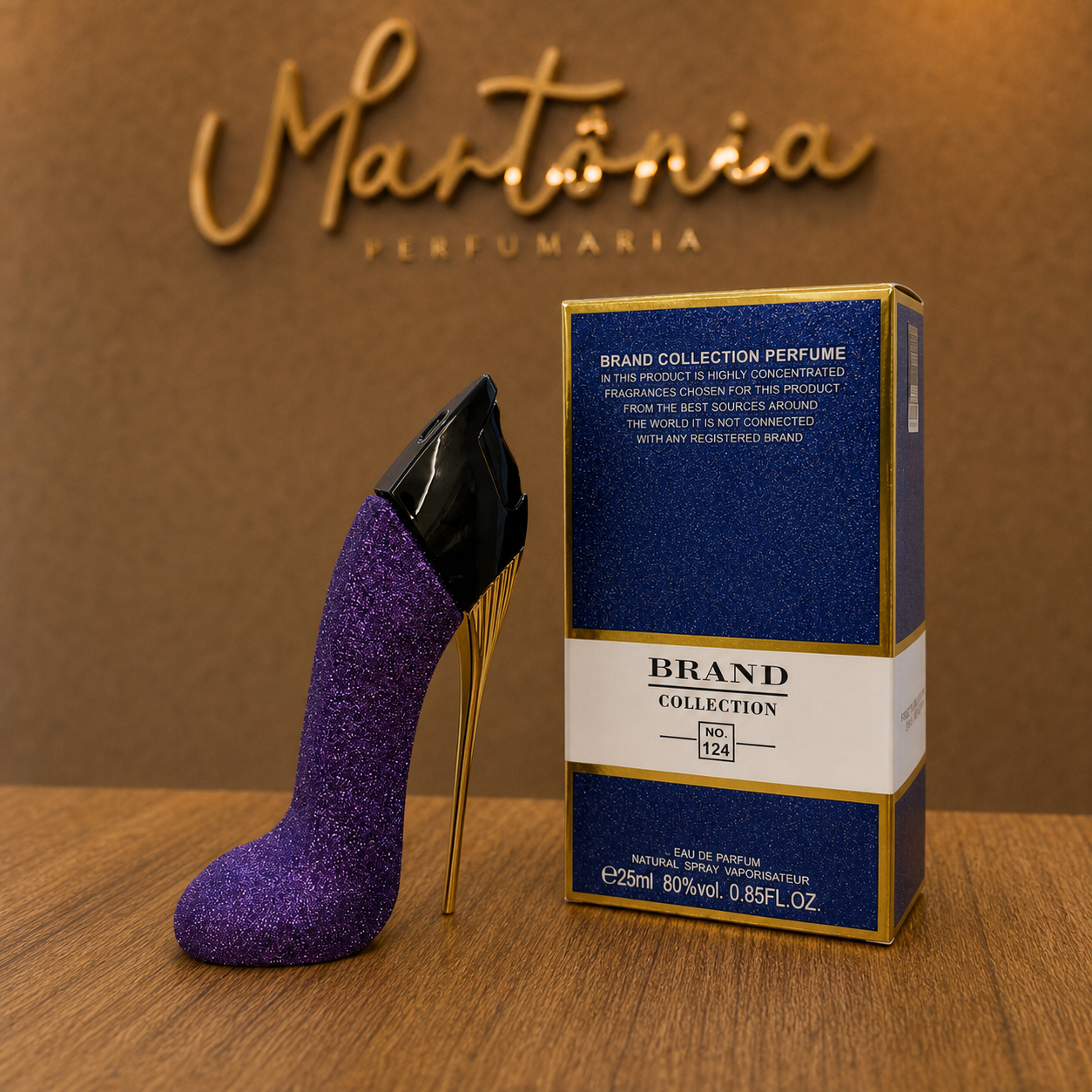 Brand Collection Nº124. Inspiração Good Girl Glitter Collector 25ml