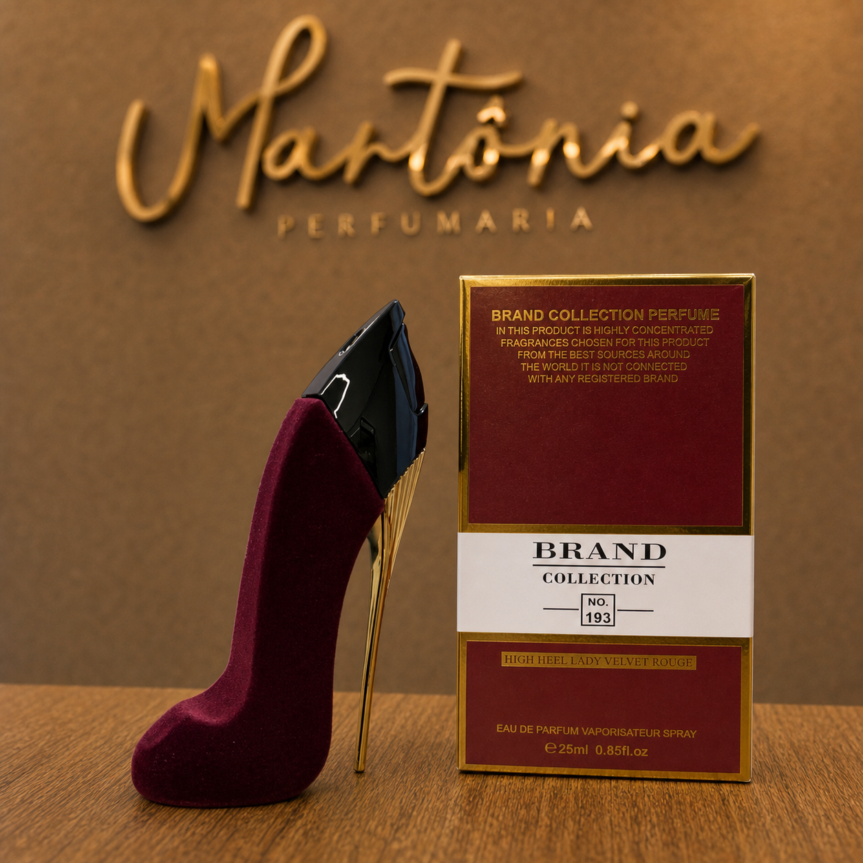 Brand Collection Nº193. Inspiração Good Girl Velvet Fatale 25ml
