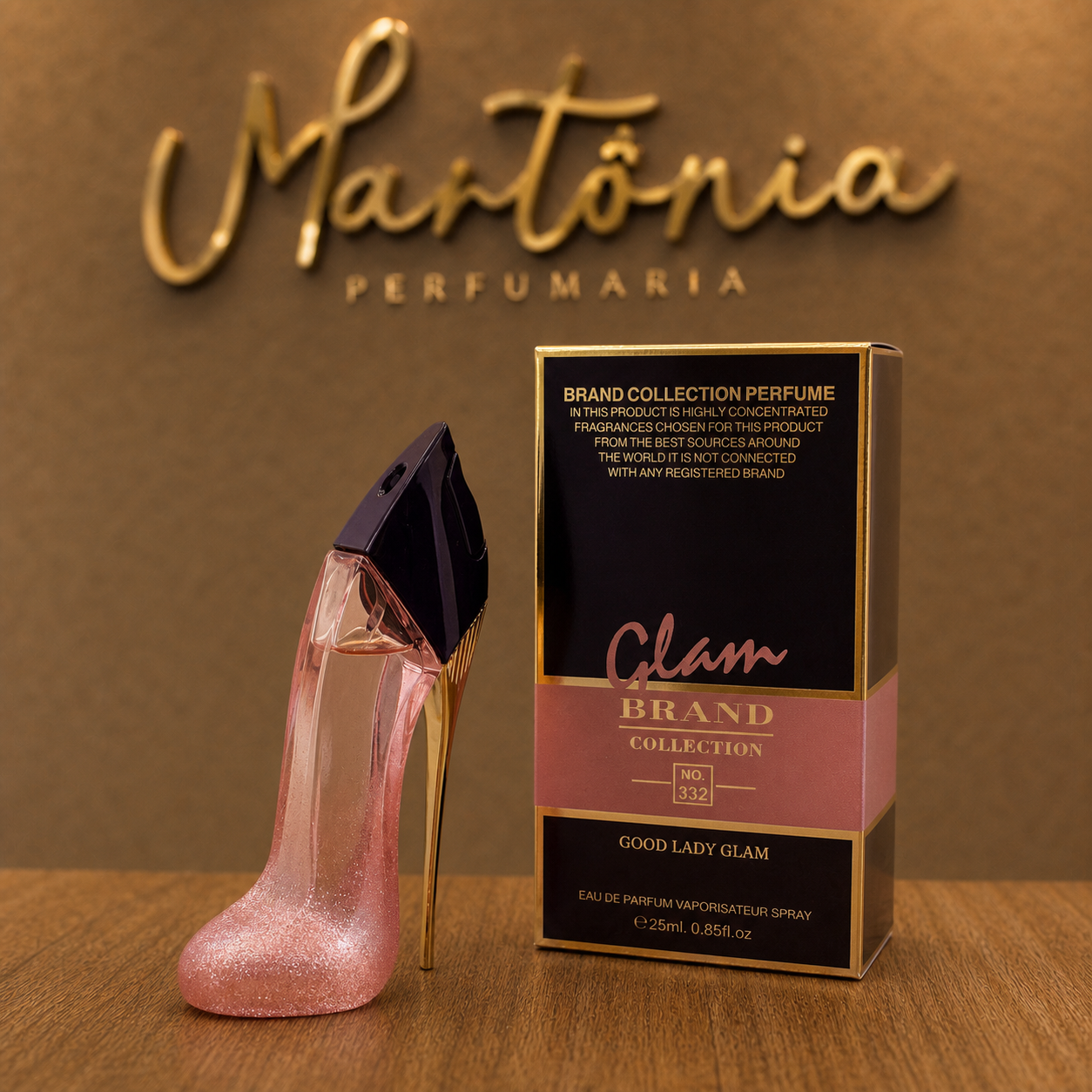 Brand Collection Nº332. Inspiração Very Good Girl Glam 25ml